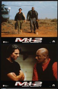 7s340 MISSION IMPOSSIBLE 2 12 French LCs '00 Tom Cruise, sequel directed by John Woo!