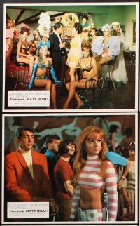 7s430 MURDERERS' ROW 8 style A French LCs '66 spy Dean Martin as Matt Helm & sexy Ann-Margret!