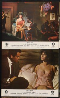 7s478 PENELOPE 6 style B French LCs '66 great images of sexiest Natalie Wood in title role!