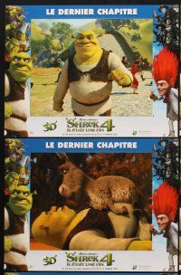 7s484 SHREK FOREVER AFTER 6 IMAX French LCs '10 great images of animated cast!