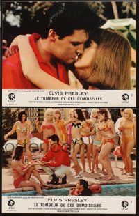 7s488 SPINOUT 6 style B French LCs '66 great images with Elvis Presley & sexy Shelley Fabares!