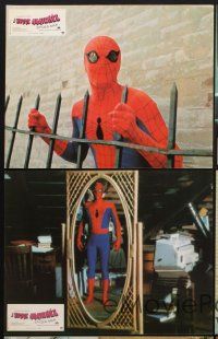 7s487 SPIDER-MAN 6 French LCs '77 Marvel Comic, great images of Nicholas Hammond as Spidey!