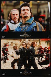 7s503 THREE MUSKETEERS 4 French LCs '11 Orlando Bloom, sexy Milla Jovovich!