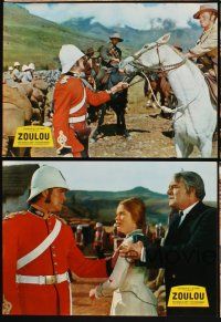 7s373 ZULU 10 French LCs '64 Stanley Baker & Michael Caine classic, dwarfing the mightiest!
