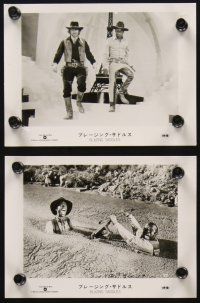 7s006 BLAZING SADDLES 10 Japanese 8x10 stills '74 Mel Brooks' western, Cleavon Little, Gene Wilder!