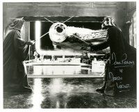 7t562 DAVID PROWSE signed 8x10 REPRO still '90s as Darth Vader in a scene from Star Wars!