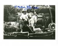 7t600 EUGENE LEE signed 8x10 REPRO still '90s with Buckwheat in great homemade rescue boat!