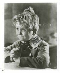 7t633 JACKIE COOPER signed 8x10 REPRO still '80s kneeling, praying & tearful with hands clasped!