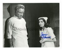 7t645 JANE ADAMS signed 8x10 REPRO still '80s as a nurse in Universal's House of Dracula!
