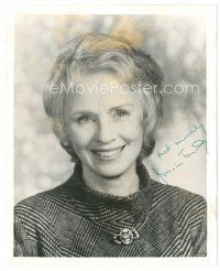 7t662 JESSICA TANDY signed 8x10 REPRO still '80s head & shoulders smiling portrait of the actress!