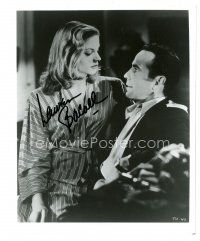 7t709 LAUREN BACALL signed 8x10 REPRO still '90s with Humphrey Bogart in To Have and Have Not!