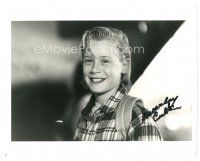 7t727 MACAULAY CULKIN signed 8x10 REPRO still '90s young head & shoulders smiling portrait!