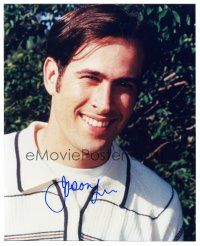 7t651 JASON LEE signed color 8x10 REPRO still '00 head & shoulders smiling portrait of the star!