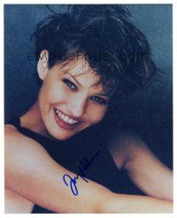 7t669 JOEY LAUREN ADAMS signed color 8x10 REPRO still '00s smiling portrait of the sexy star!