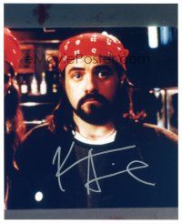 7t697 KEVIN SMITH signed color 8x10 REPRO still '01 great close up of the cult director!