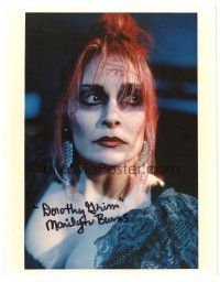 7t730 MARILYN BURNS signed color 8x10 REPRO still '80s in makeup as Dorothy Grim from Futurekill!