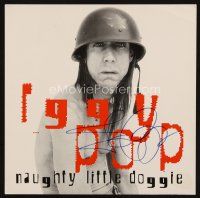 7t245 IGGY POP signed album flat '96 by the man himself on Naughty Little Doggie!