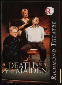 7t174 COLIN BAKER signed stage play English program '92 also includes TWO signed 4x6 photos!