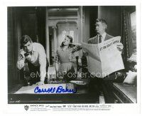 7t263 CARROLL BAKER signed 8x10 still R80s with Rock Hudson & Chill Wills from Giant!