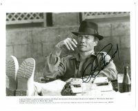 7t268 CLINT EASTWOOD signed 8x10 still '91 as the director in Africa from White Hunter Black Heart!