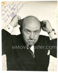 7t284 EDGAR KENNEDY signed 7.25x9 still '42 the famous comedian literally pulling his hair out!