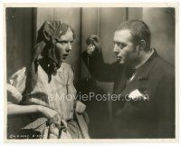 7w277 CRIME & PUNISHMENT 8x10 still '35 Josef von Sternberg, Peter Lorre shows girl watch!