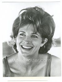 7w304 DOMINO PRINCIPLE 8x10 still '77 cool close up young portrait of smiling Candice Bergen!