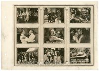 7w349 FLESH & THE DEVIL 8x11 key book still '26 montage of nine great images with Garbo & Gilbert!