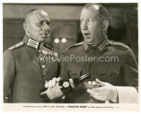 7w367 FUGITIVE ROAD 7.75x9.5 still '34 Erich von Stroheim in uniform & Hank Mann as orderly!