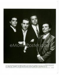 7w393 GOODFELLAS 8x10 still '90 Robert De Niro, Joe Pesci, Ray Liotta, Paul Sorvino, Scorsese