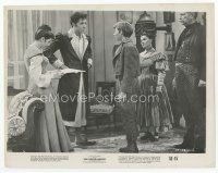 7w399 HANS CHRISTIAN ANDERSEN 8x10 still '53 Farley Granger in wacky coat with four others!