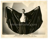 7w050 HOUSE OF DRACULA 8x10 still '45 best image of vampire John Carradine with arms outstretched!