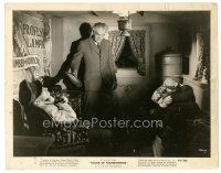 7w043 HOUSE OF FRANKENSTEIN 8x10 still '44 crazy Boris Karloff with two of his victims in his home!