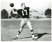 7w568 NUMBER ONE 8x10 still '69 alcoholic football player quarterback Charlton Heston!