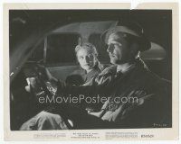 7w579 OUT OF THE PAST 8x10 still R53 great image of Robert Mitchum & Virginia Huston in car!