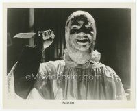 7w585 PARANOIAC 8x10 still '63 great horror image of creepy monster w/knife!