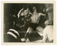 7w625 ROUGH HOUSE ROSIE 8x10 still '27 Clara Bow encourages Reed Howes to win the boxing match!