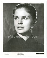 7w632 SAND PEBBLES 8x10 still '67 great close-up portrait image of pretty Candice Bergen!