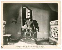7w022 SON OF FRANKENSTEIN/BRIDE OF FRANKENSTEIN #3 8x10 still '48 Boris Karloff carries body!