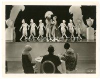 7w736 VAMPING VENUS 8x10 still '28 great image of Thelma Todd, Joe Bonomo & dancers on stage!