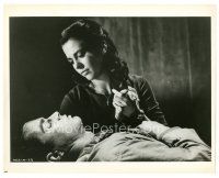 7w749 WEST SIDE STORY 8x10 still '61 Natalie Wood holds dying Richard Beymer's hand!