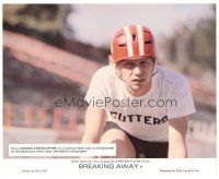 7w134 BREAKING AWAY color English FOH LC '79 image of disillusioned cyclist Dennis Christopher!