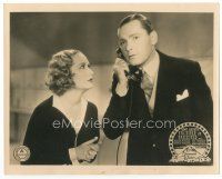 7w723 TROUBLE IN PARADISE English FOH LC '32 Ernst Lubitsch, Miriam Hopkins & Herbert Marshall!