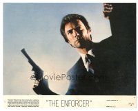7w145 ENFORCER 8x10 mini LC #1 '76 classic, Clint Eastwood as Dirty Harry holding big gun!