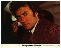 7w153 MAGNUM FORCE 8x10 mini LC #7 '73 super close up of Clint Eastwood as Dirty Harry!