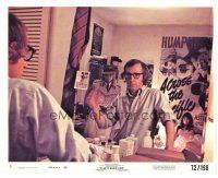 7w159 PLAY IT AGAIN, SAM 8x10 mini LC #5 '72 best image of Woody Allen, Bogart, & original 3-sheet!