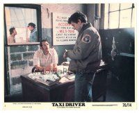 7w171 TAXI DRIVER 8x10 mini LC #1 '76 cabbie Robert De Niro, directed by Martin Scorsese!