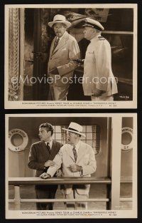 7x911 DANGEROUS MONEY 2 8x10 stills '46 cool images of Sidney Toler as Charlie Chan!