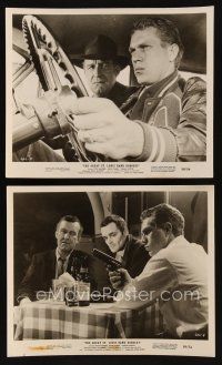 7x933 GREAT ST. LOUIS BANK ROBBERY 2 8x10 stills '59 Steve McQueen in his second movie!