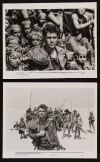 7x951 MAD MAX BEYOND THUNDERDOME 2 8x10 stills '85 wasteland hero Mel Gibson w/lost tribe of kids!